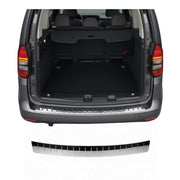 Ladekantenschutz Stoßstangenschutz für VW Caddy IV 2020-2026 Edelstahl Chrom