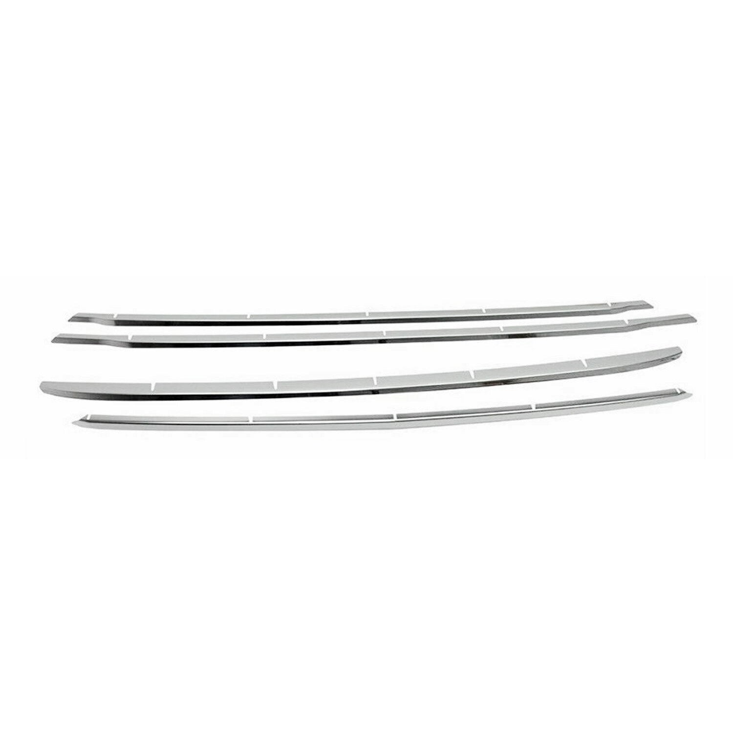Kühlergrill Leisten Grillleisten für Ford Connect 2014-2019 Edelstahl Chrom 4x
