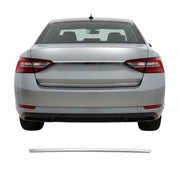 Kofferraumleiste Heckleiste für Skoda Superb Limo 2015-2024 Edelstahl Chrom