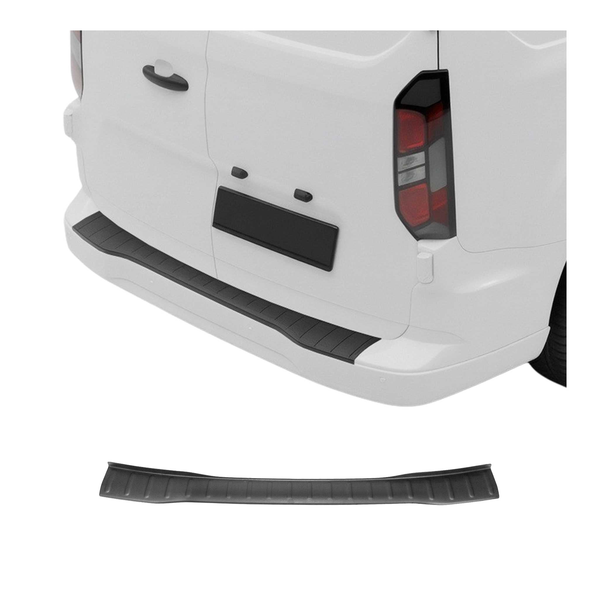 Ladekantenschutz Stoßstange für VW Transporter T7 2024-2026 Acryl matt schwarz