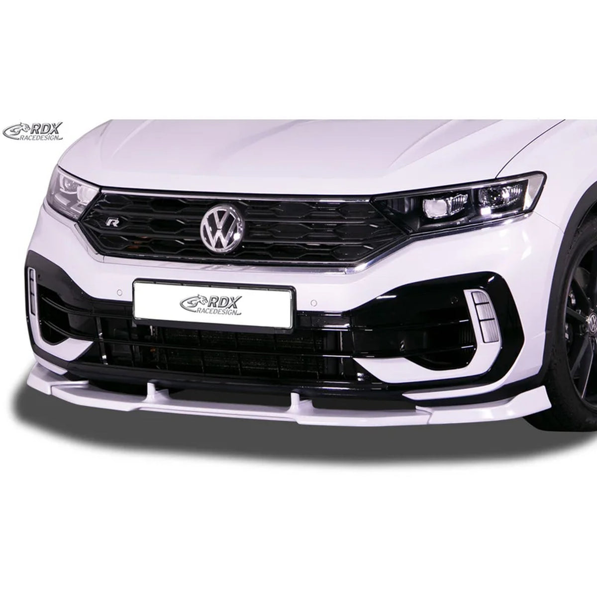 RDX Frontspoiler Vario-X für VW T-Roc R 2017- Polyurethan TÜV