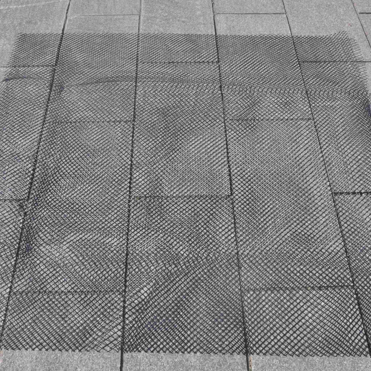 JOM Marderschutzgitter 190x150 cm Schwarz zuschneidbar Polyethylen