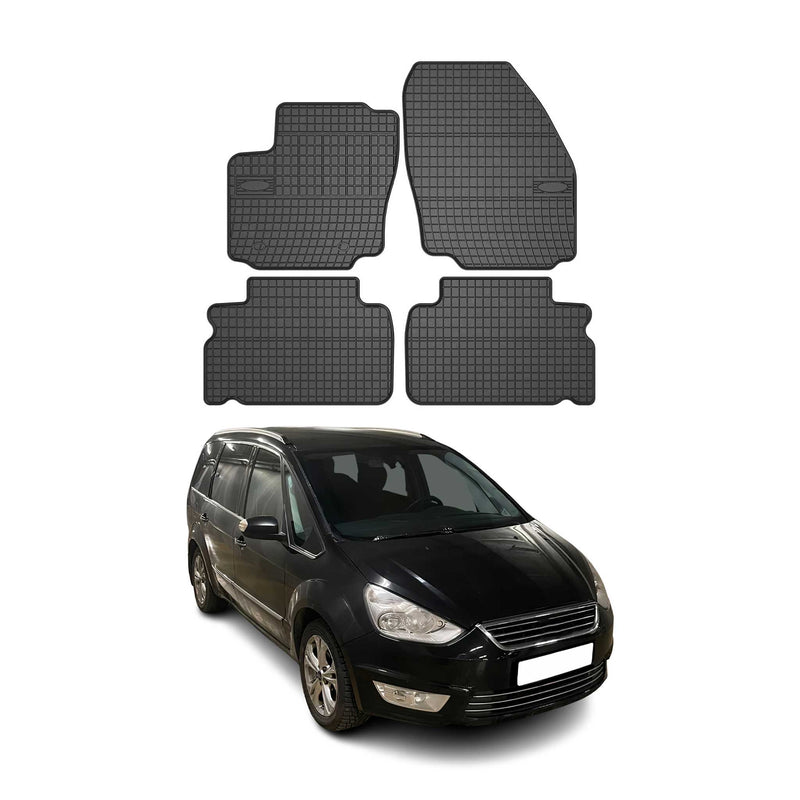 2006-2015 Ford Galaxy Fußmatten TPE Schwarz 4 tlg