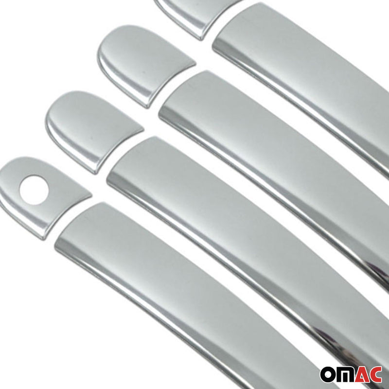 Türgriff Blende Chrom für Seat Mii 2011-2025 4-Tür Edelstahl Silber 8x