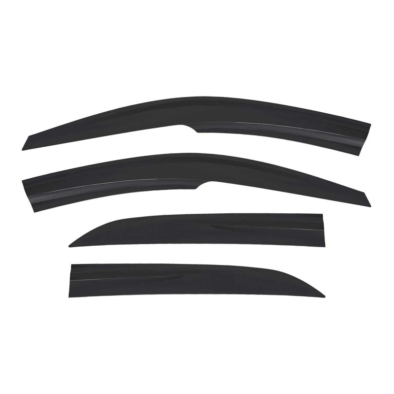 4x Windabweiser Regenabweiser für Hyundai i20 2014-2020 Schrägheck Acryl Dunkel