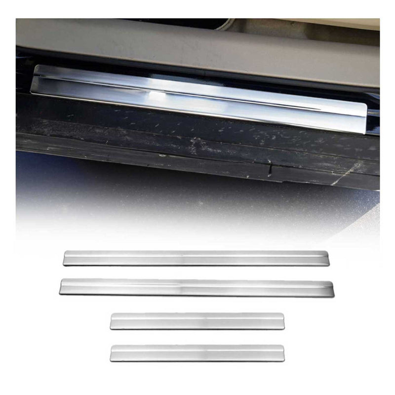 Einstiegsleisten Türschweller für Nissan Navara 2005-2015 Edelstahl Silber 4tlg