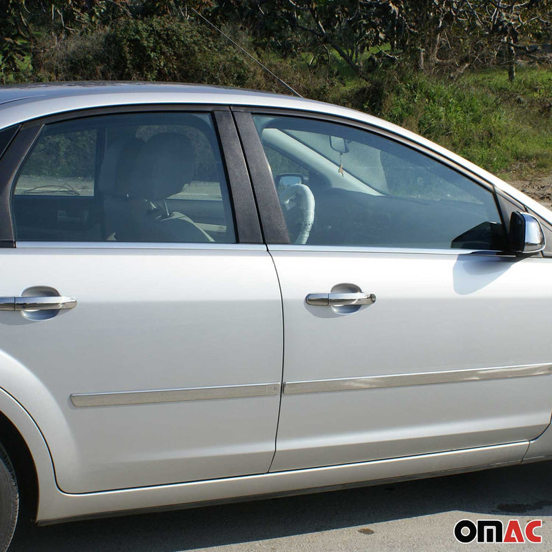 Fensterleisten Zierleisten für Ford Focus 1998-2005 Edelstahl Chrom 4tlg