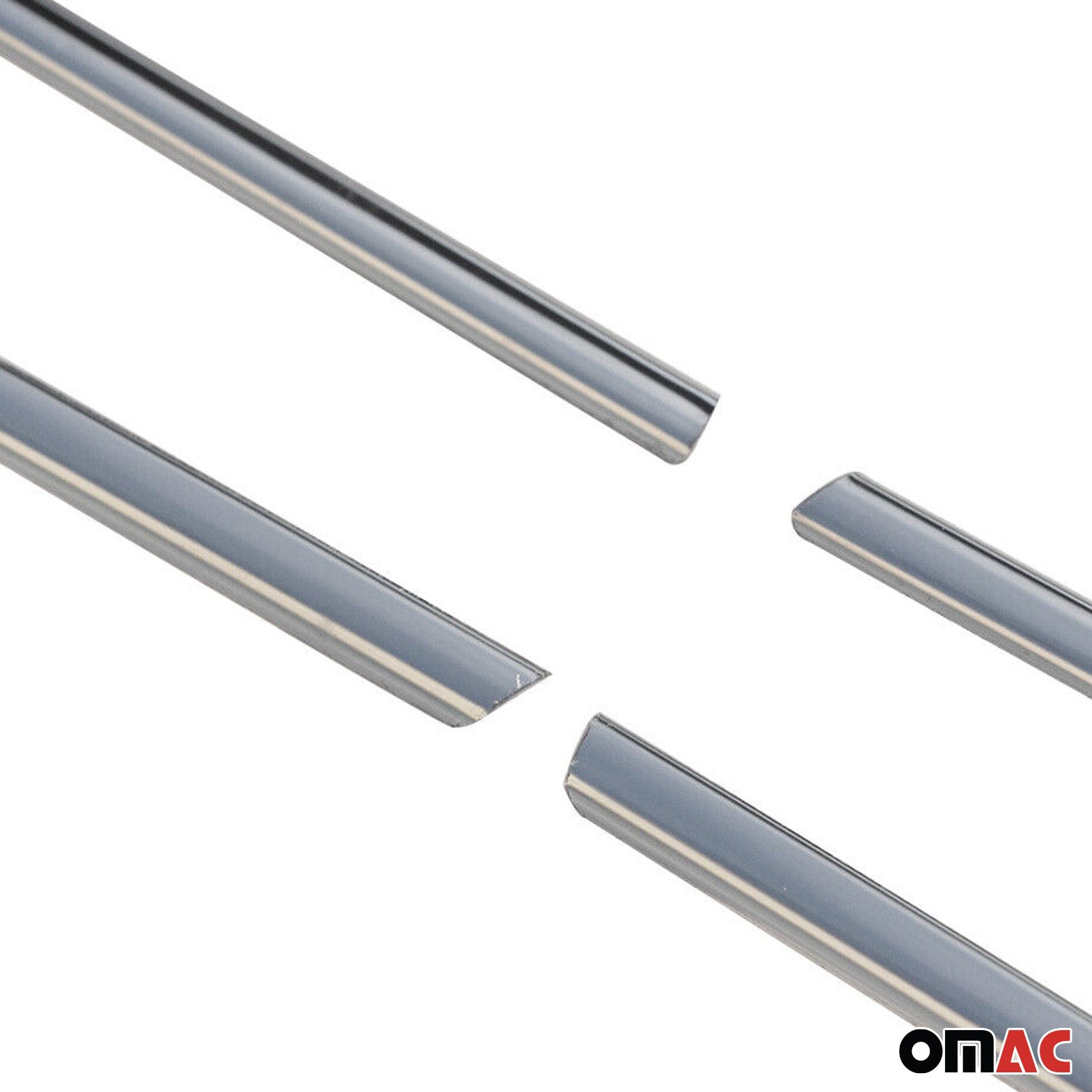 Kühlergrill Leisten Grillleisten für VW Golf 2003-2009 Edelstahl Chrom 4tlg