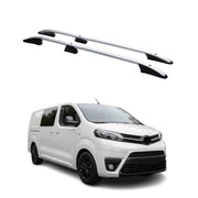 Dachreling Dachgepäckträger für Toyota ProAce / ProAce Verso 2016-2026 L2 Silber