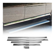 Seitentürleiste Türschutzleiste für VW T6 T6.1 alle 2015-2024 L1 Chrom 5x