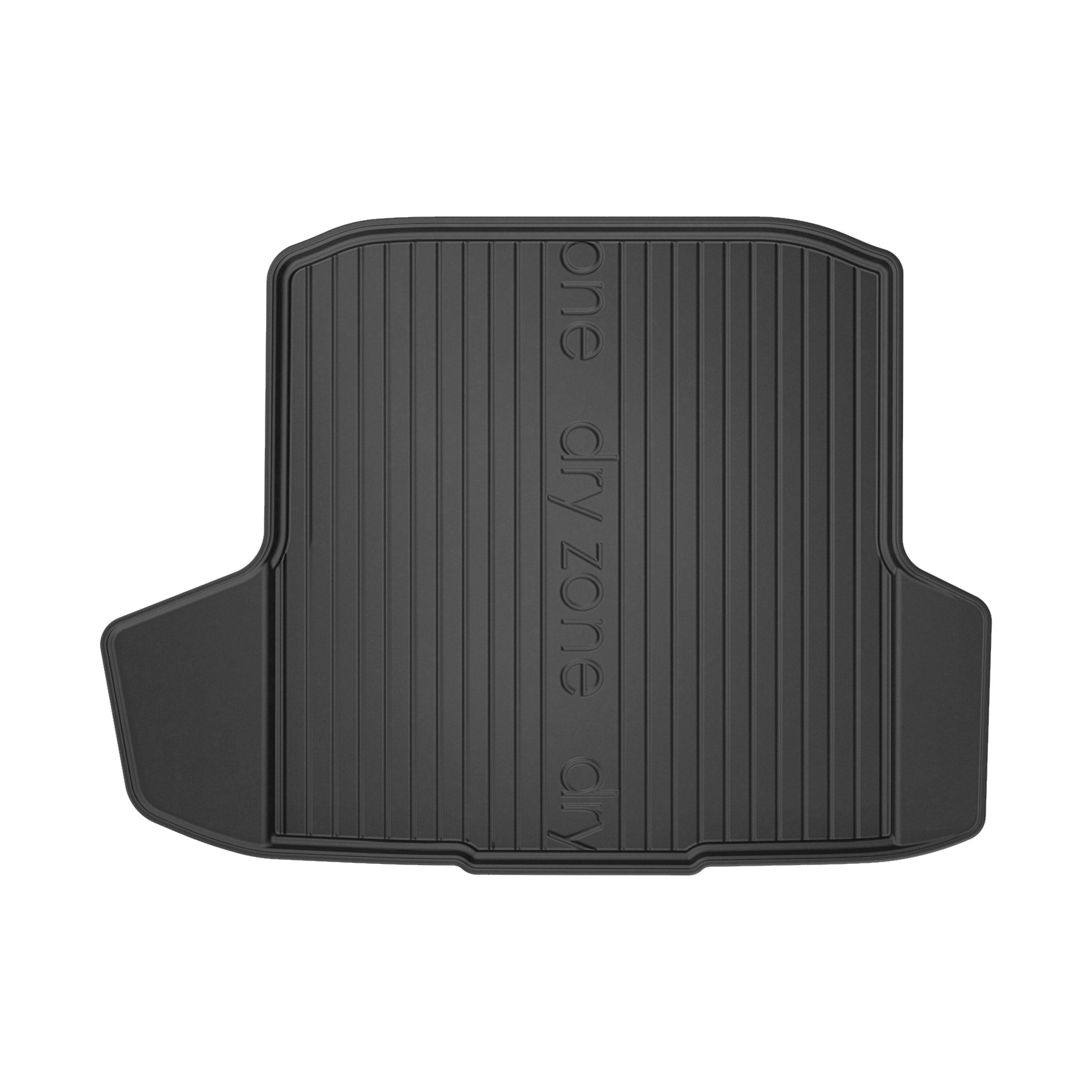 Kofferraummatte für Skoda Octavia III Wagon 2012-20 mit Seitennische TPE Schwarz