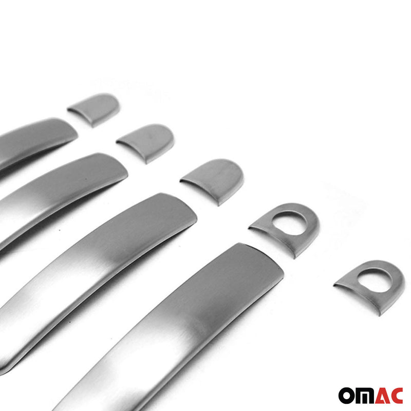 Türgriff Blende Türgriff Chrom für VW Up 2011-2025 Gebürstet Silber 8x