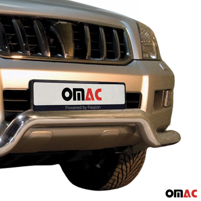 Frontbügel Frontschutzbügel für Toyota Land Cruiser 120 2003-2009 Silber ABE