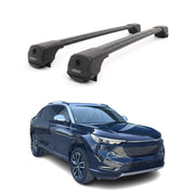 Dachträger Grundträger für HONDA HR-V III 2021-2026 Aluminium 75kg Schwarz 2tlg