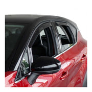 Windabweiser Regenabweiser für Renault Captur 2019-2026 Dunkel Acryl 4tlg