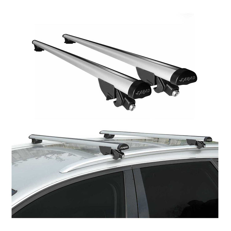 Dachträger für Opel Zafira Tourer 2012-2025 5tür Gepäckträger 100kg Alu Grau