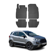 OMAC Gummi Fußmatten für Ford Ecosport 2017-2020 Automatten Gummi Schwarz 4tlg