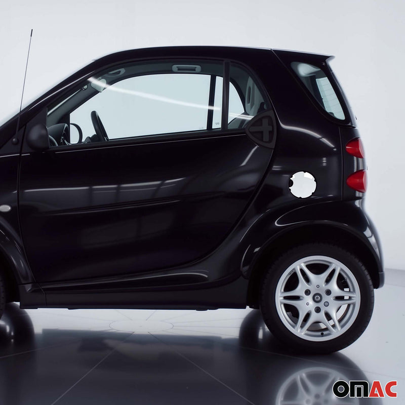 Tankdeckel Blenden Tankverschluss für Smart ForTwo 1998-2007 Edelstahl Chrom