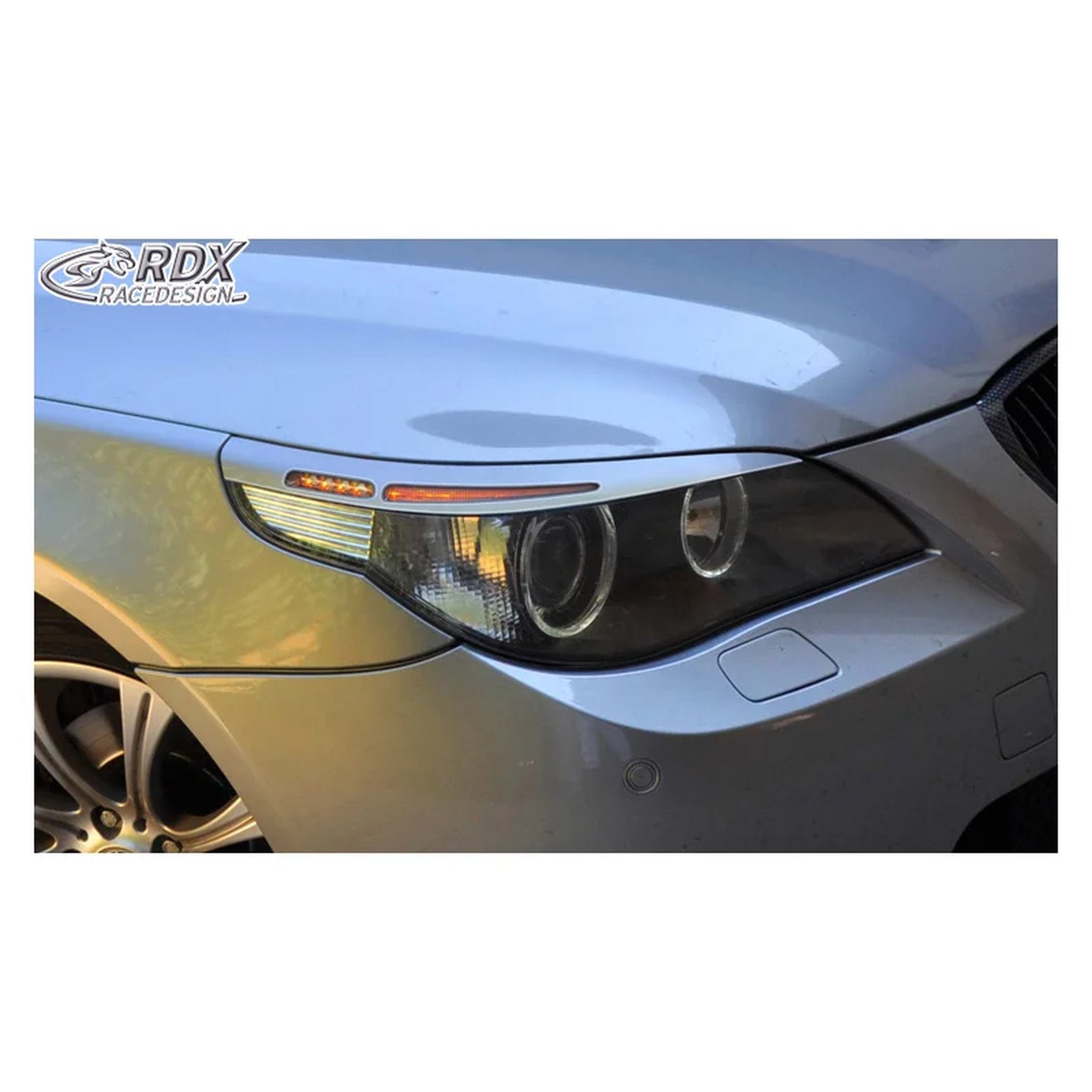 RDX Scheinwerferblenden für BMW 5er E60/E61 Limousine/Touring 2003-2010 ABS ABE