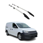Dachreling Dachgepäckträger für VW Caddy 2020-2026 Langer L2 Alu Grau