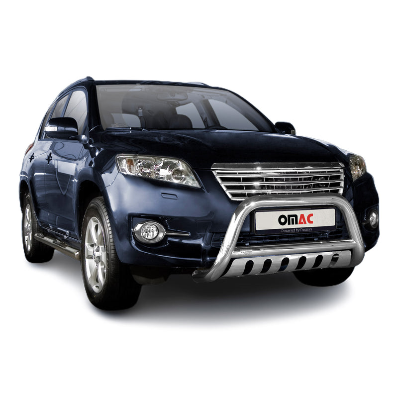 Frontbügel Frontschutzbügel für Toyota RAV4 2010-2013 mit ABE Edelstahl Silber