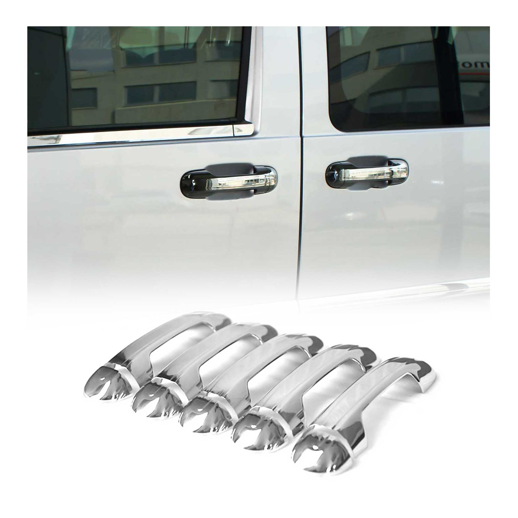 Türgriff Blende für Ford Transit Tourneo Connect 2002-2013 5Tür Chrom 10x