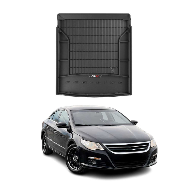 OMAC Gummi Kofferraumwanne für VW Passat CC 2007-2011 TPE Laderaumwanne Schwarz
