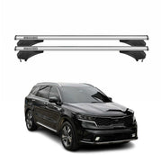 Menabo Dachträger für KIA Sorento IV Hybrid / Plug-in 2020-2026 Alu Silber 2 tlg