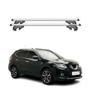 Menabo Dachträger Grundtäger für Nissan X-Trail T32 2013-2022 90kg Alu Silber 2x