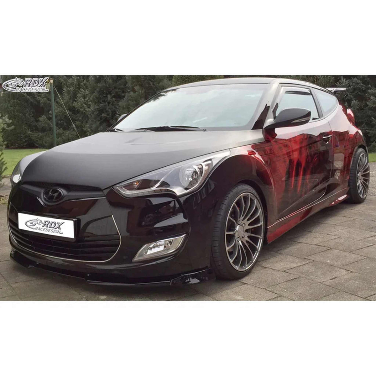 RDX Frontspoiler Vario-X für Hyundai Veloster Polyurethan TÜV