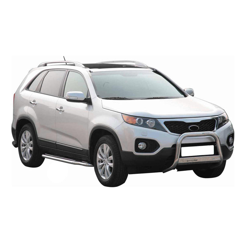 Frontbügel Frontschutzbügel für Kia Sorento 2009-2012 ø63mm Stahl Silber Schutz