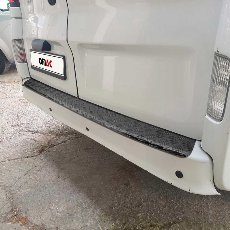 Ladekantenschutz Stoßstangenschutz für Renault Master 2010-2024 Alu Schwarz