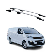 Dachreling Dachgepäckträger für Opel Vivaro C 2019-2026 Langer L3 Alu Grau