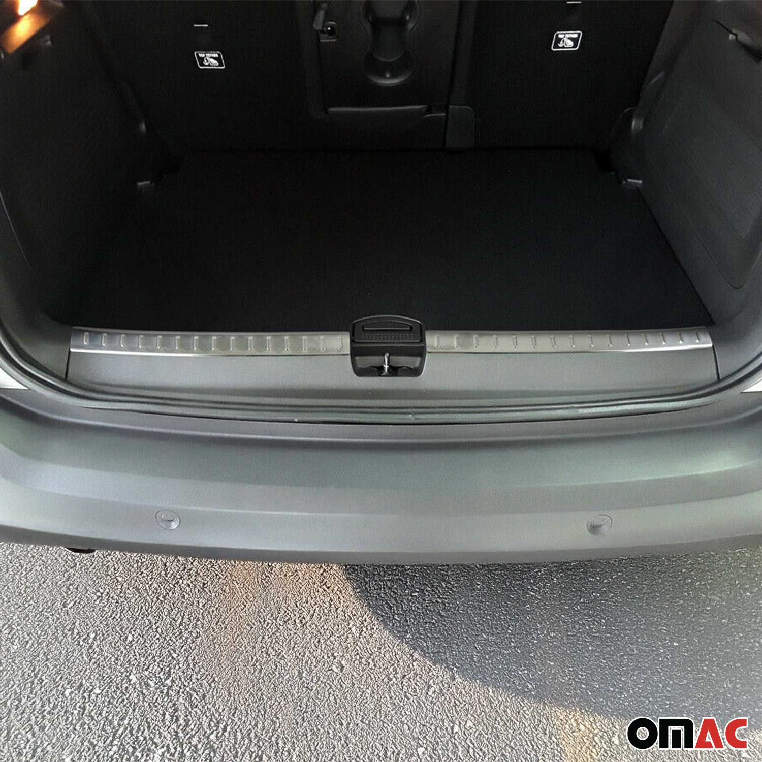 Ladekantenschutz für Opel Crossland / Crossland X 2017-2025 Edelstahl Chrom