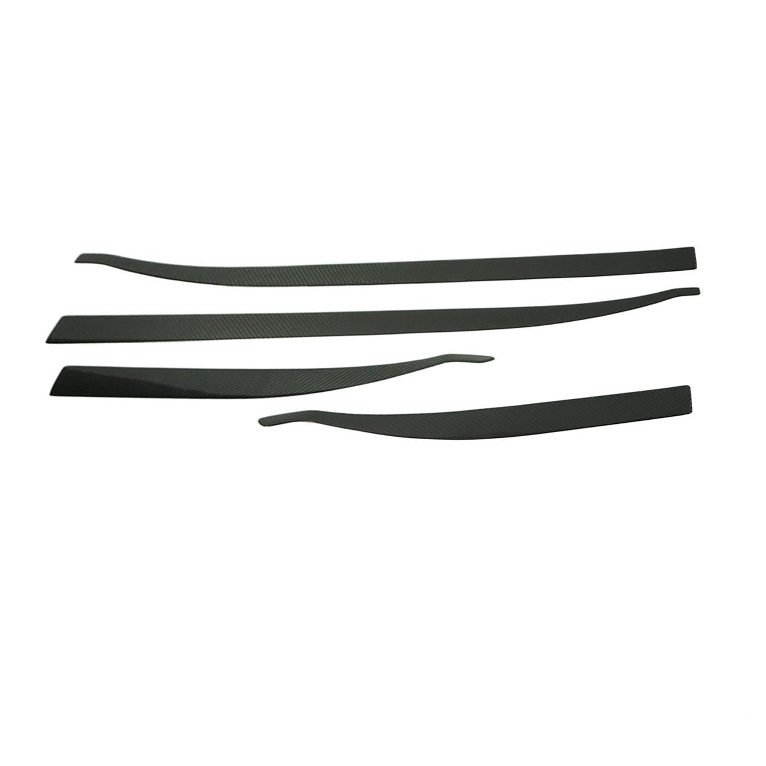Seitenleisten für Jeep Renegade 2015-2023 Carbon Türschutzleisten Schutz 4 tlg