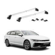 Dachträger Grundtäger für VW Passat B9 Variant 2024-2026 100kg Alu Silber ABE