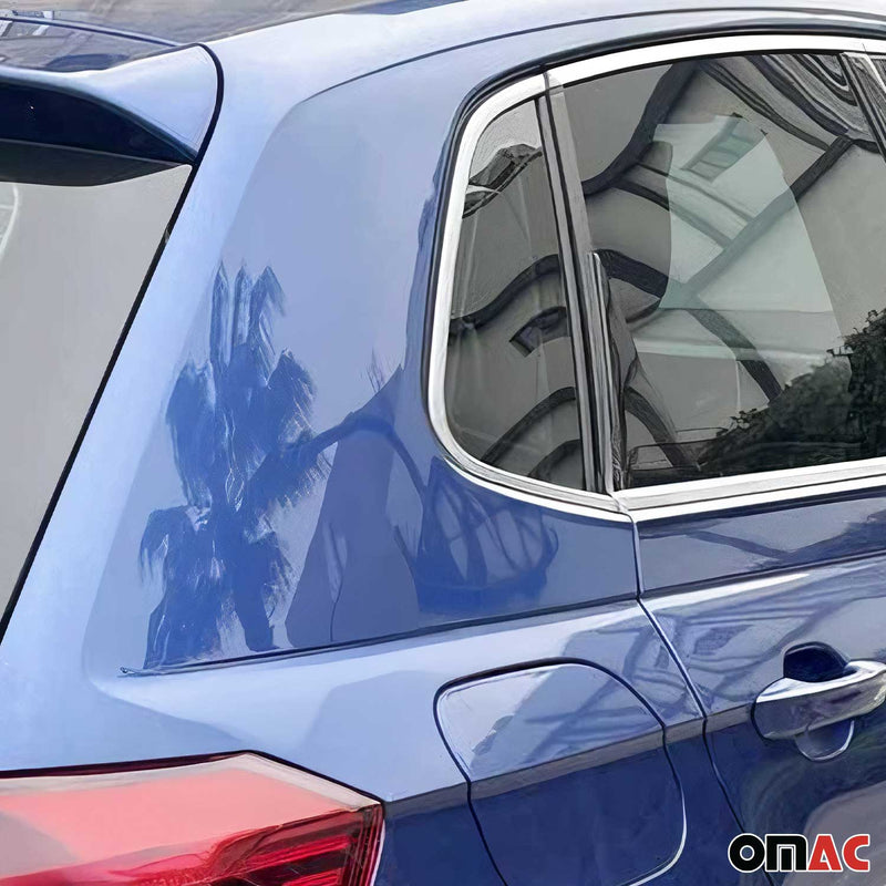 Fensterleisten Zierleisten für VW Polo 2017-2020 Edelstahl Chrom 14tlg