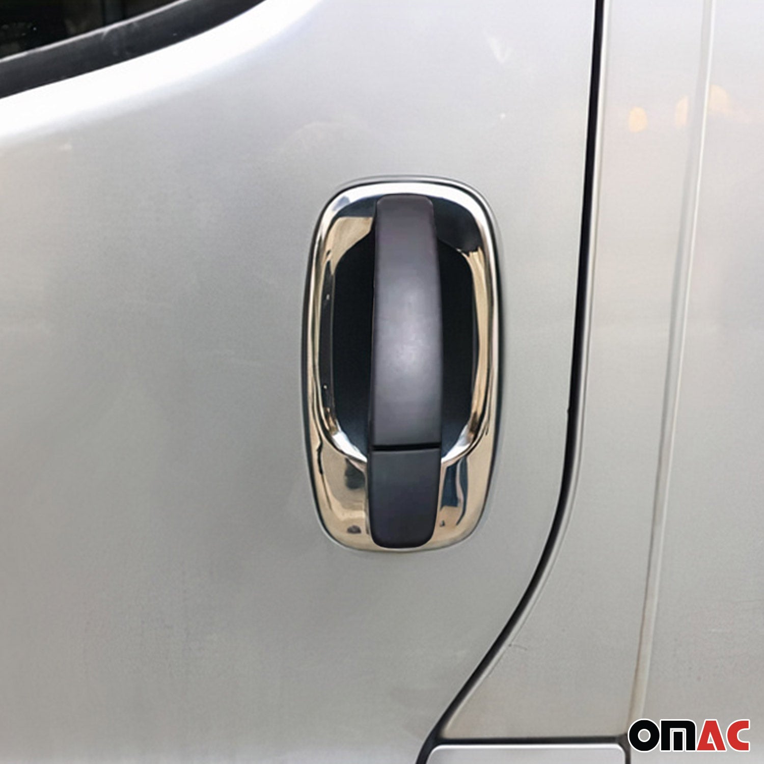 Chrom Türgriff Blende für Renault Trafic 2001-2014 4-Tür Edelstahl 4tlg