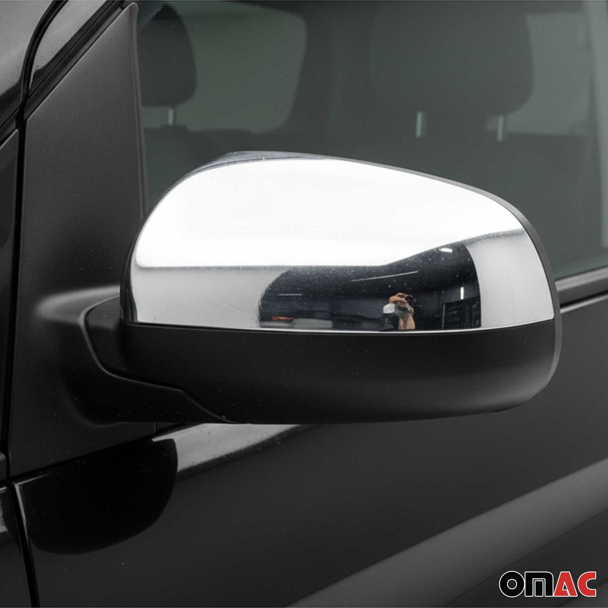 Spiegelkappen Spiegelabdeckung für Mercedes Citan 2012-2021 Edelstahl Chrom
