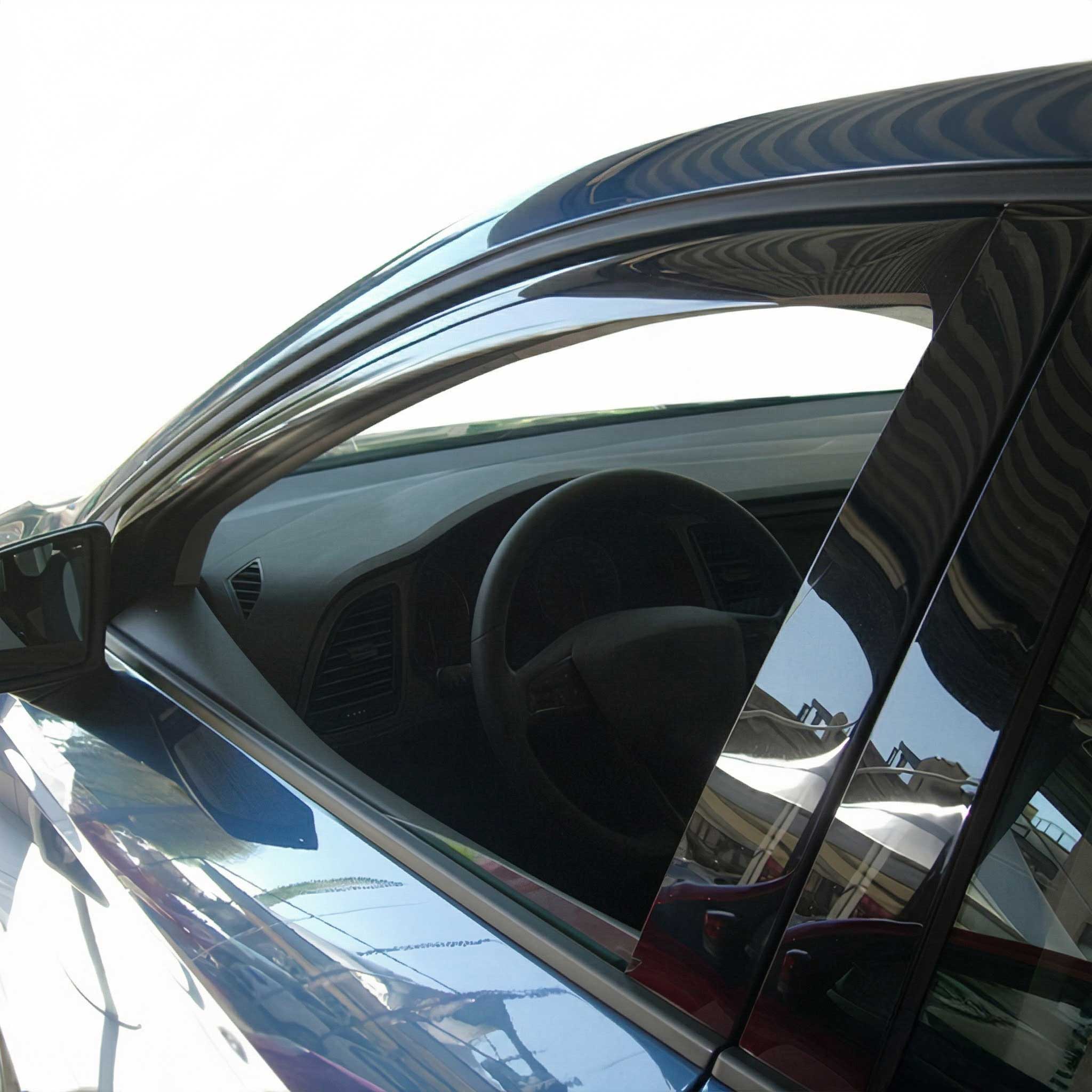 Windabweiser Regenabweiser für Seat Leon ST Kombi 2012-2020 5tür Dunkel Acryl 2x
