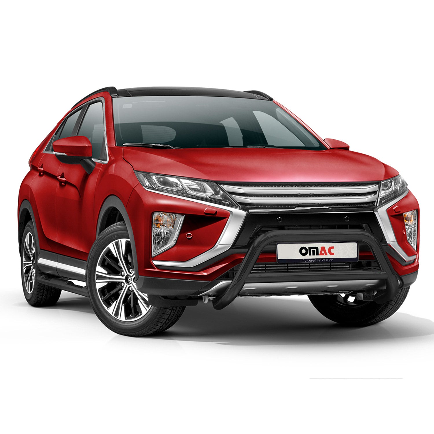 Frontbügel Frontschutzbügel für Mitsubishi Eclipse Cross 2018-2019 ABE Schwarz