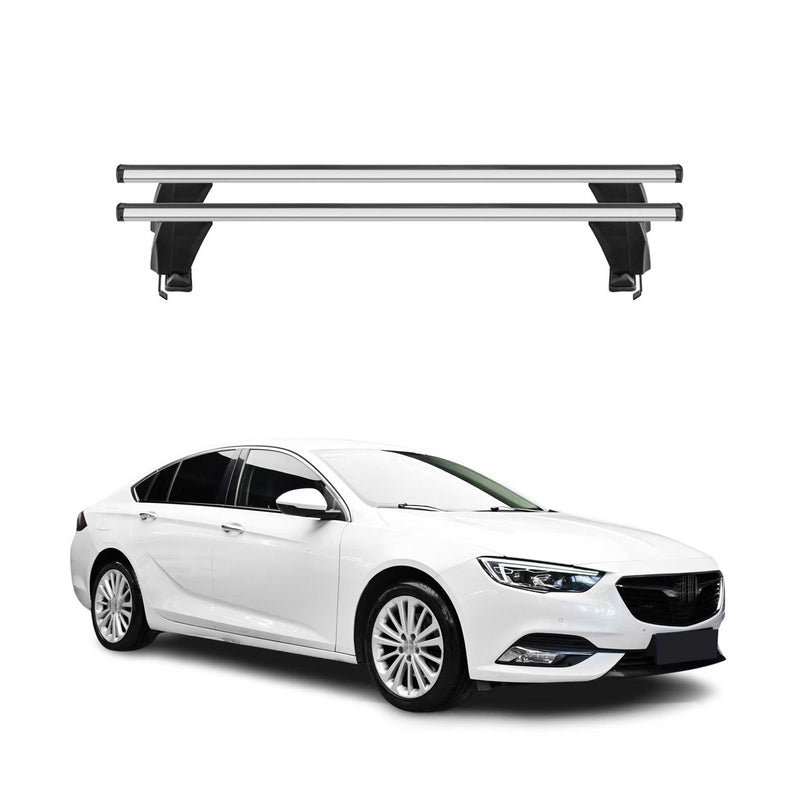 Menabo Dachträger für Opel Insignia Grand Sport 2017-2022 50kg Alu Silber 2x