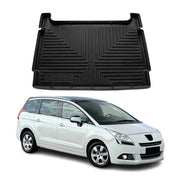 Kofferraumwanne Laderaumwanne für Peugeot 5008 I 2010-2017 Gummi TPE Schwarz