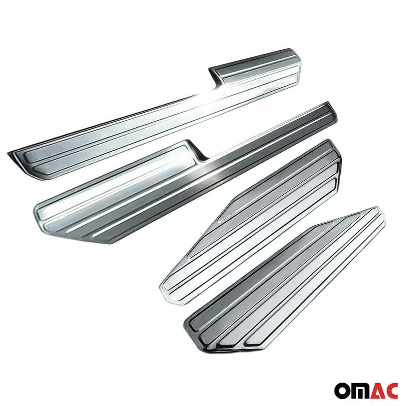 Einstiegsleisten Türschutzleisten für VW Amarok 2010-2025 Edelstahl 4tlg