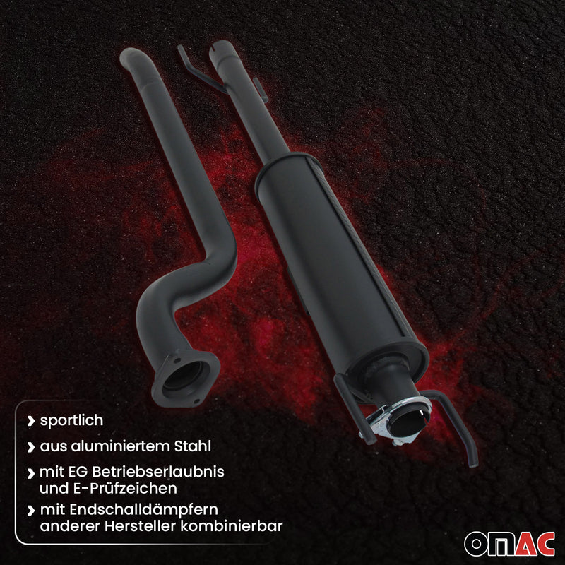 NOVUS Sport Vorschalldämpfer für Opel Astra G mit EG Betriebserlaubnis