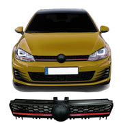 JOM Kühlergrill Kühlergitter für VW Golf 7 2012- 2017 mit ABE ABS Schwarz