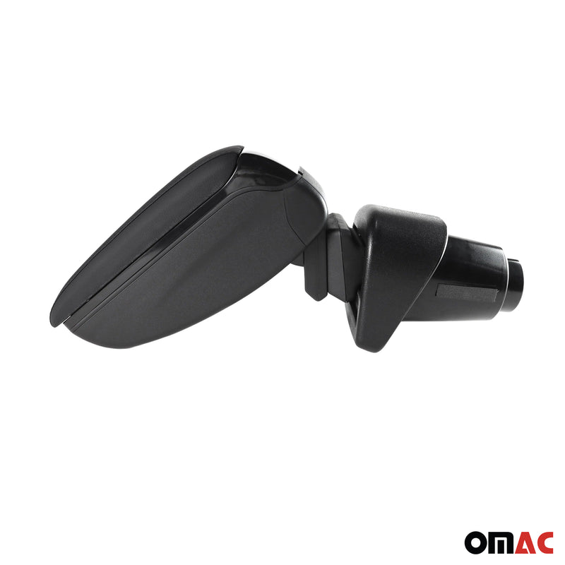 Armlehne Mittelarmlehne Mittelkonsole für Fiat 500L 2013-2017 PU-Leder Schwarz