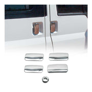 Türgriffe Blenden Türgriff für Ford Transit 2000-2014 Doppeltür 4Tür Chrom 5tlg