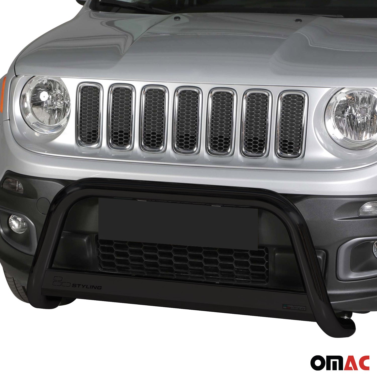 Frontbügel Frontschutzbügel für Jeep Renegade 2014-2017 ø63mm Stahl Schwarz