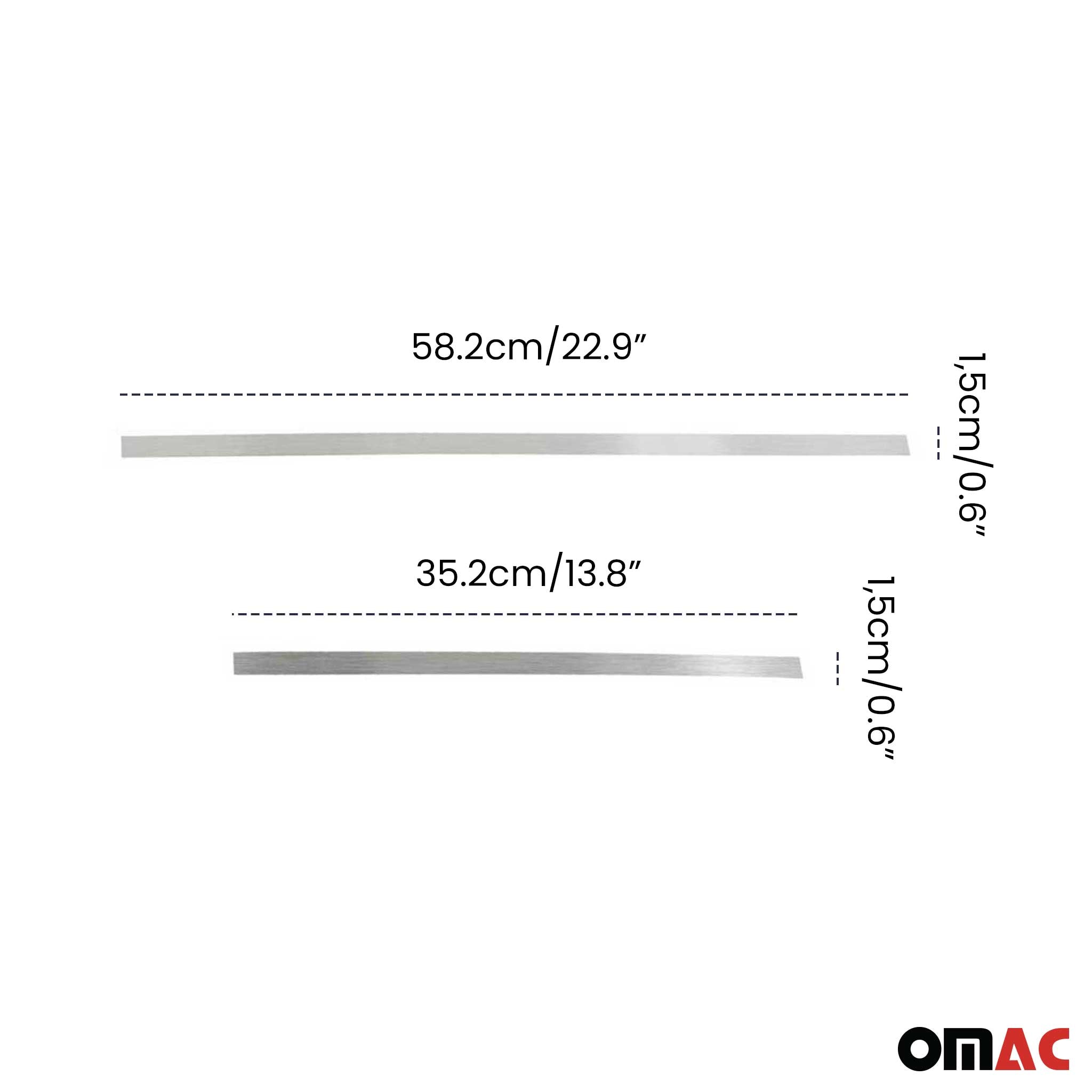 Einstiegsleisten Türschweller für Mercedes C Klasse Chrom Gebürstet 8x